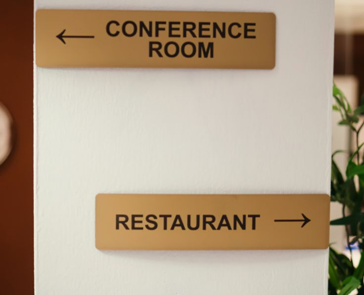 indoor signage types