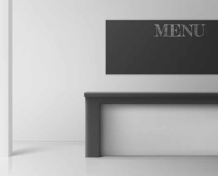 Corporate reception signage