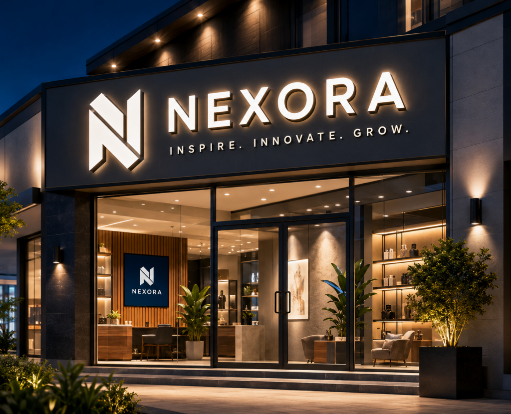 How does backlit signage contribute to brand recognition?