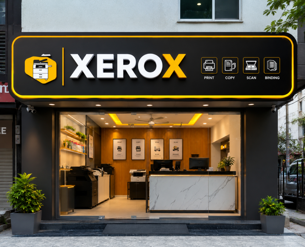 10 Creative Xerox Shop Board Design Ideas to Make Your Store Stand Out