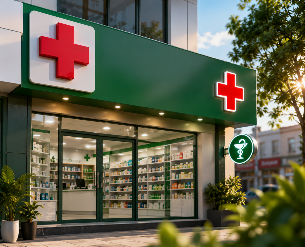Best weather resistant paints for outdoor medical shop signs