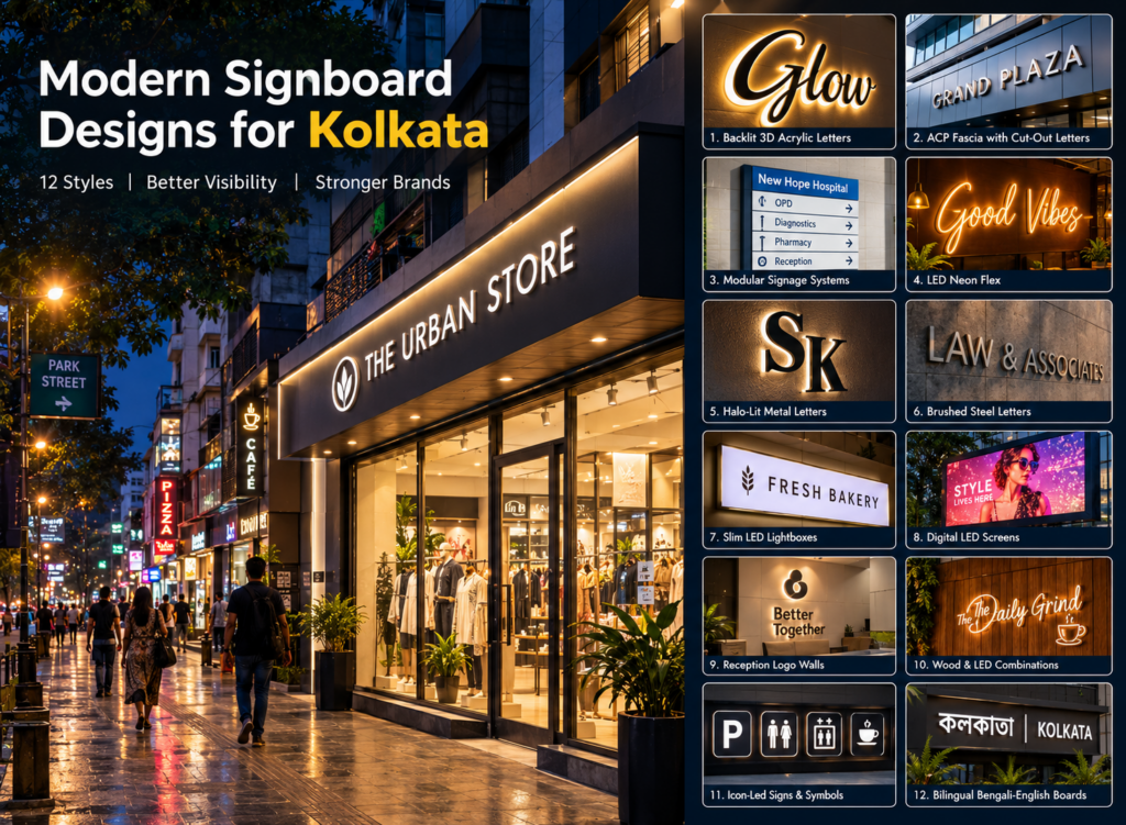 modern signs