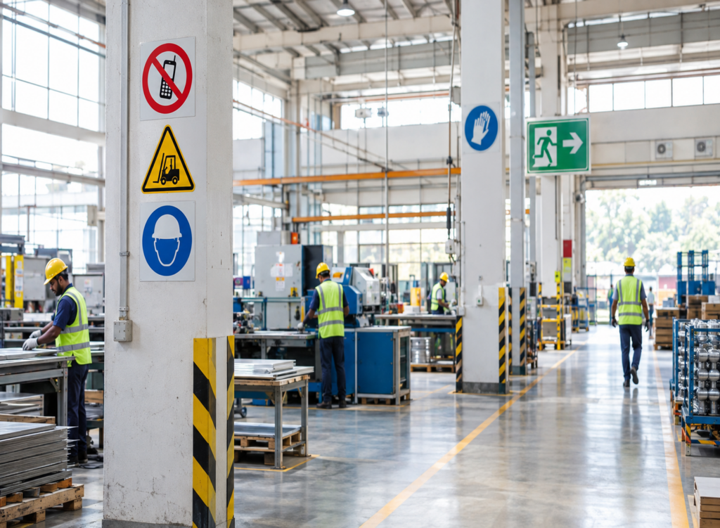 safety signs in the workplace